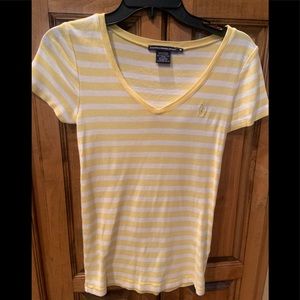 V neck cotton shirt